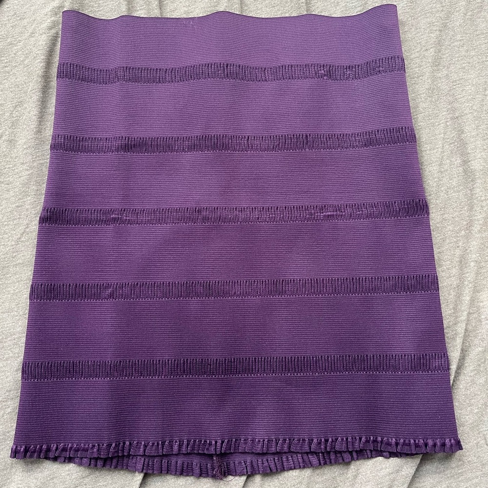 CHERYL CREATIONS Purple Bodycon Skirt